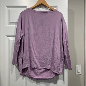 lululemon athletica Purple Long Sleeve Top